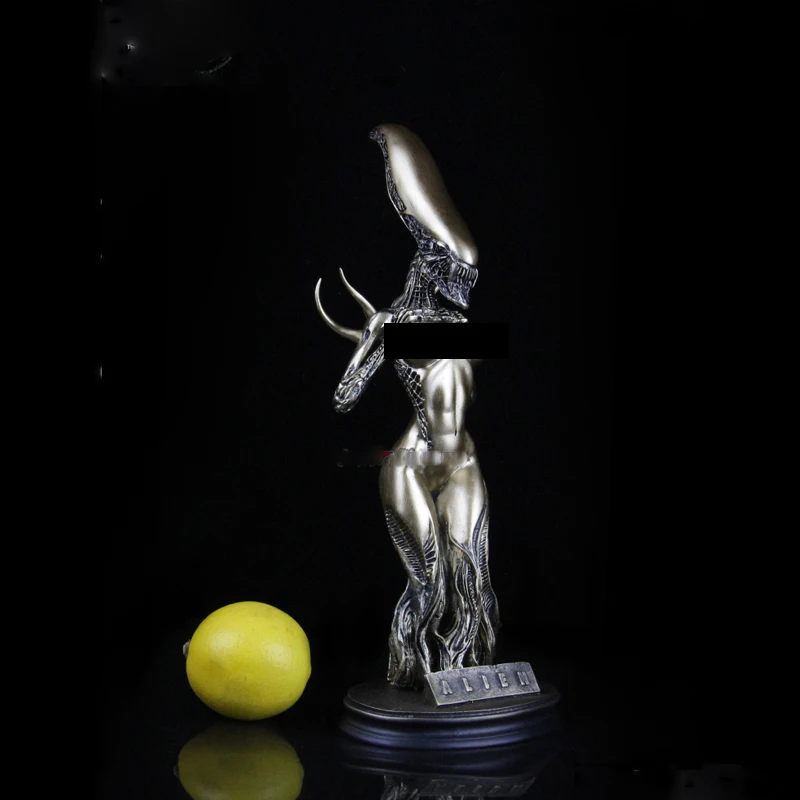 Классные! 1/6 AVP Профилированная Статуя королевы в форме женщины GK смолы руки сделать модель формы статуя Ретро Медные фильм украшения
