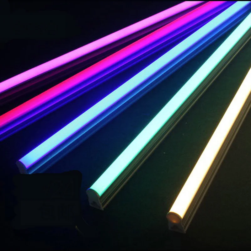 

Multicolour led tube lighting t5 tank green red ktv t8 flashlight lamp