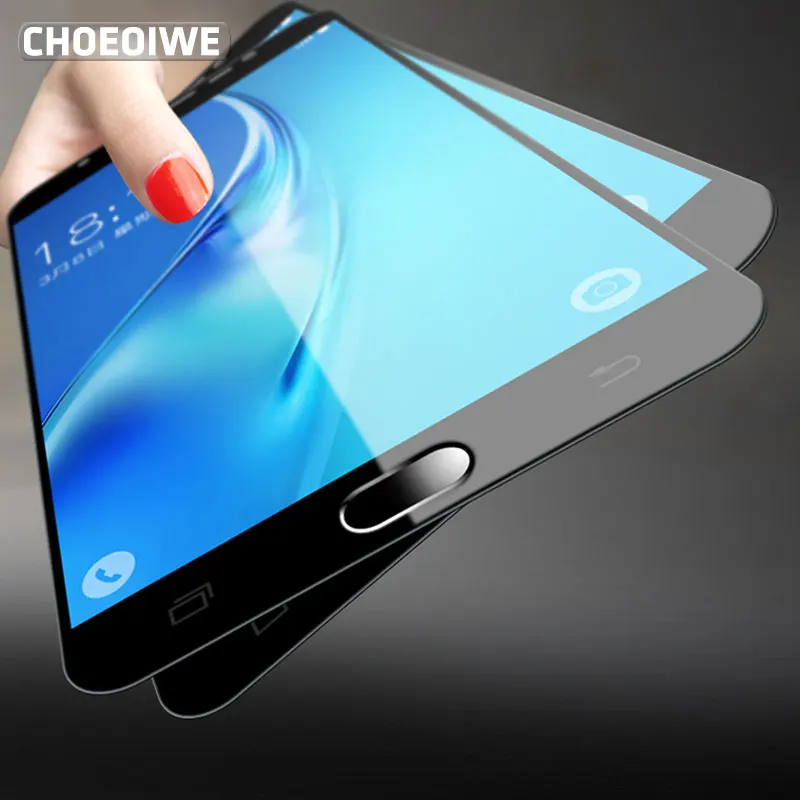 CHOEOIWE полное покрытие Закаленное стекло пленка для Samsung J5 J7 Prime 2016 J3 2017 J330 J530 J730 Pro 9H