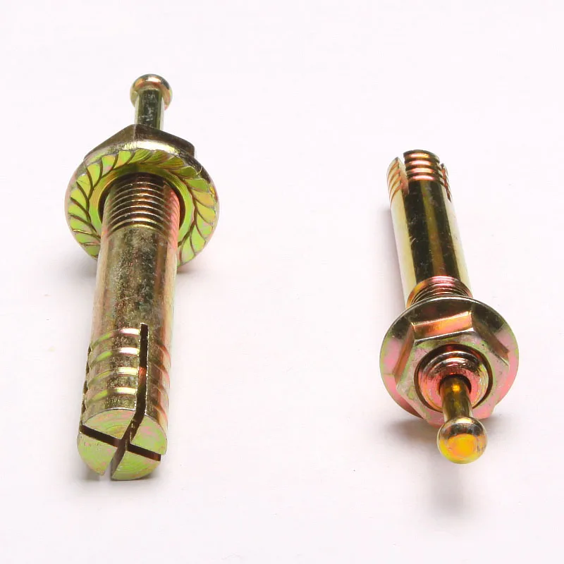 2 шт. недорогие высокопрочные расширительные болты/расширение ядра/винт/молоток