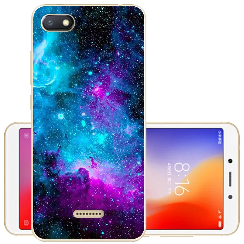42 Силиконовый чехол для Xiaomi Redmi 6A 5,4", милый чехол из ТПУ для Xiaomi redmi 6 redmi6a redmi 6 pro, чехол, чехол, бампер для телефона - Цвет: 42