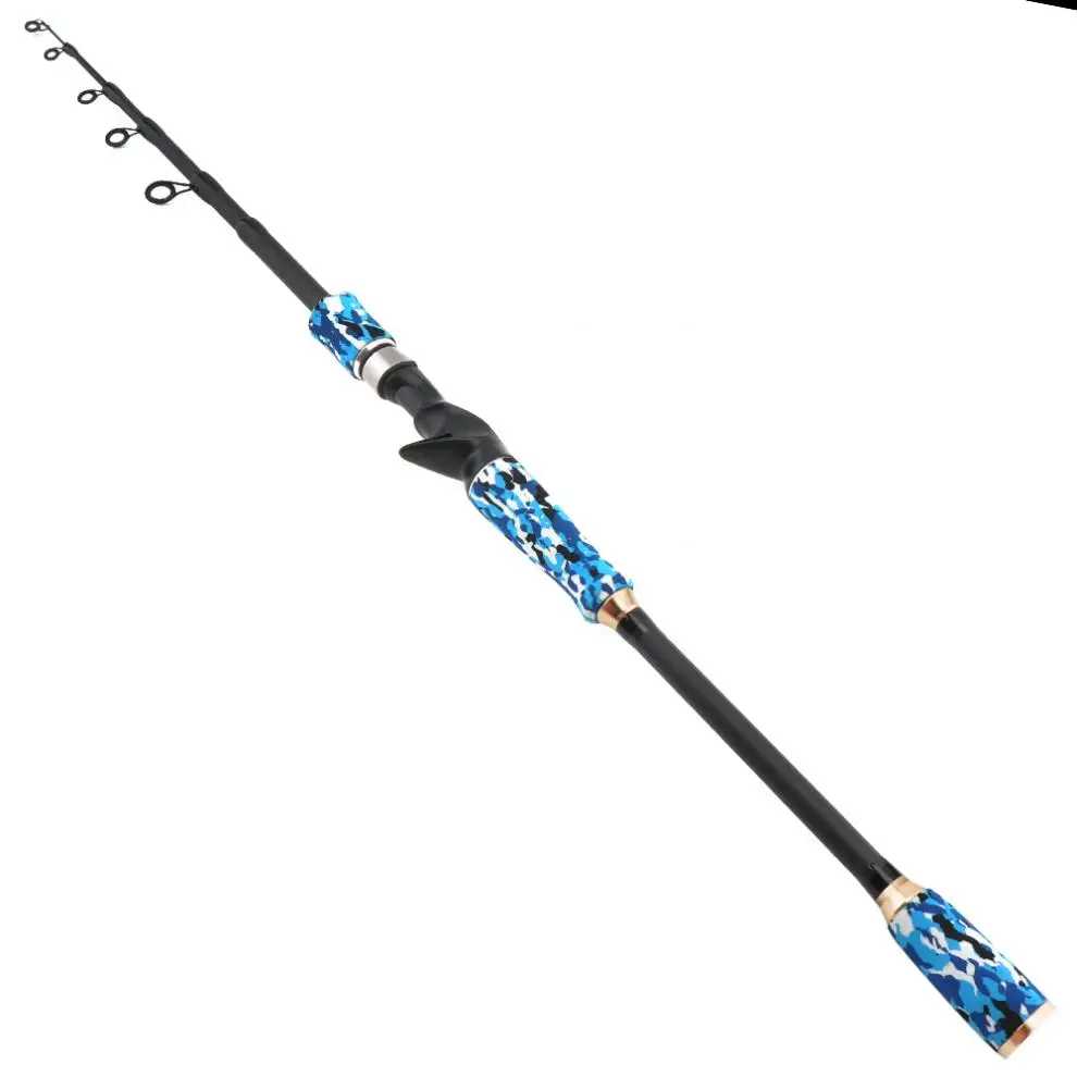 2 1 М удочка из углеродного волокна для приманки Спиннинг кастинговое удилище 5