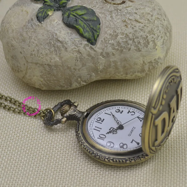 Оптовая Продажа Модные кварцевые карманные часы &quotпапа&quot женский классический