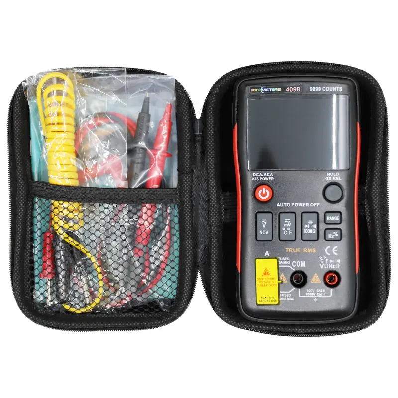 Extra Box Package RM409B Цифровой мультиметр Кнопка 9999 отсчетов с аналоговым графом AC/DC Напряжение Амперметр Ток Ом Авто/руководство - Цвет: Extra Box Package