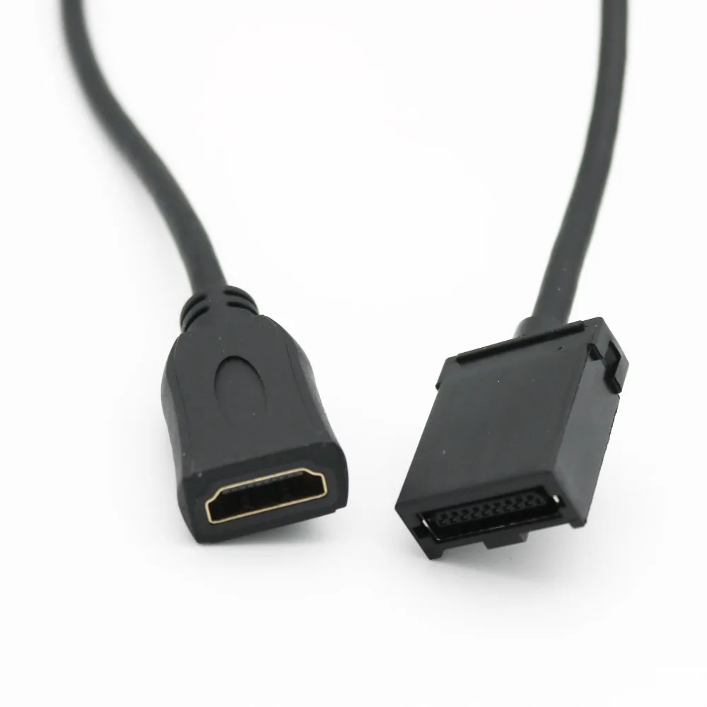 Высокоскоростной HDMI тип A мама к 1 4 Тип E папа видео аудио кабель адаптер для
