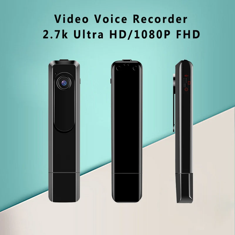 Переносной мини Камера 2.7 К 30fps Mini DV 1080 P Full HD 60fps ручка голос Регистраторы пера