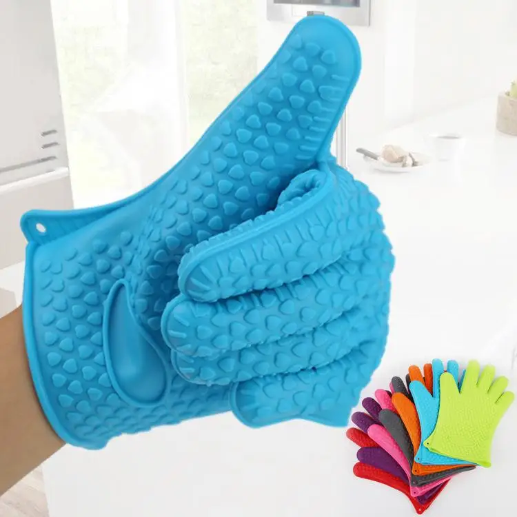 1 шт. термостойкая силиконовая перчатка для приготовления пищи|heat resistant silicone