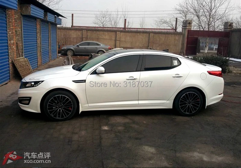 Спойлер для Kia Optima K5 2011 2013 неокрашенный цветной задний спойлер из АБС пластика на