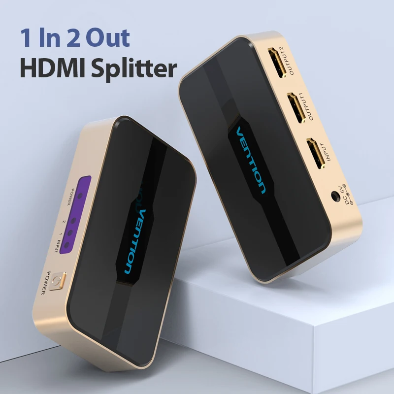 Сплиттер HDMI Vention 1 в 2 выхода Коммутатор 1x2 вход сплиттер для XBOX 360 PS3 PS4