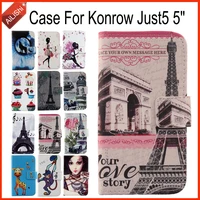ailishi factory direct case for konrow just5 5 luxury flip pu leather case exclusive 100 special phone cover skintracking