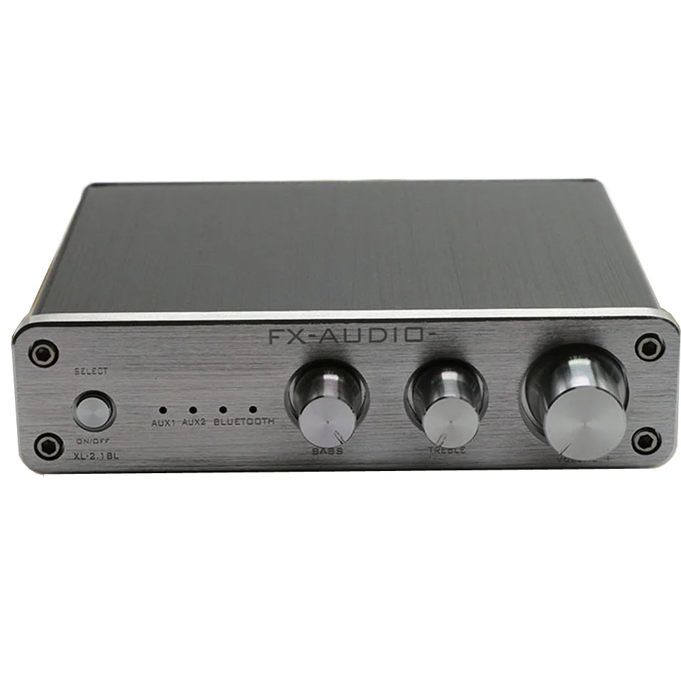 FX аудио XL 2.1BL TPA3116 высокое Мощность 2 1 канал Bluetooth 4 0 Цифровой усилитель сабвуфера