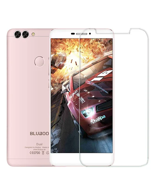Защита экрана для Bluboo двойная защитная пленка 9H + 2.5D HD ультратонкая