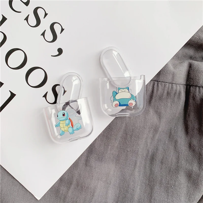 Модный Роскошный прозрачный жесткий чехол для Apple Airpods чехол Аксессуары для наушников Защитный чехол для airpods чехол для зарядки