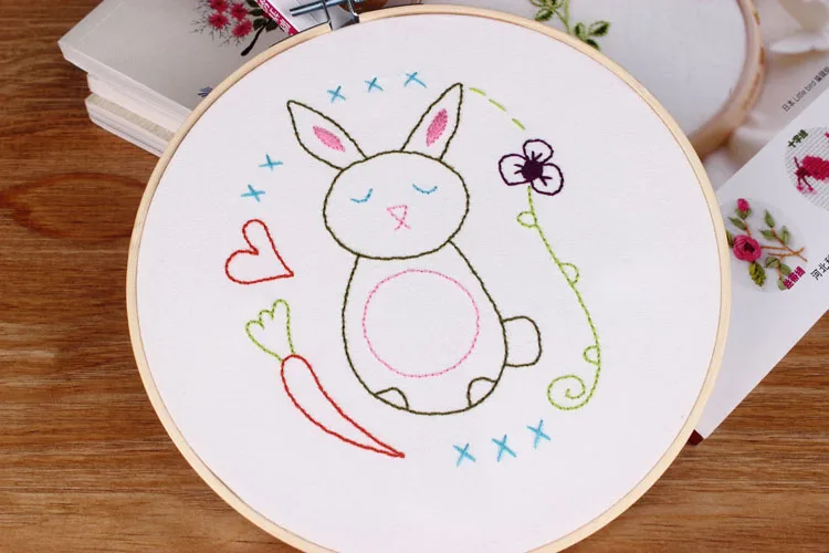 Легко мультфильм DIY Вышивка Набор для начинающих детей рукоделие вышивка крестиком ручной работы Искусство ремесло вышитая картина домашний Декор подарок