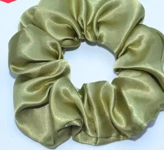 Bronze Новое поступление новые женские шелковые резинки для волос Элегантные волосы галстук милые аксессуары для волос, хвост держатель для волос - Цвет: Bronze