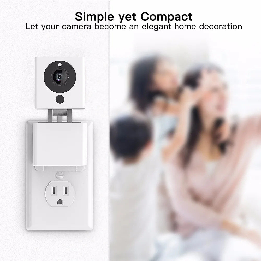 Настенная Подставка вешалка для камеры Wyze и iSmartAlarm без нечистоплотных