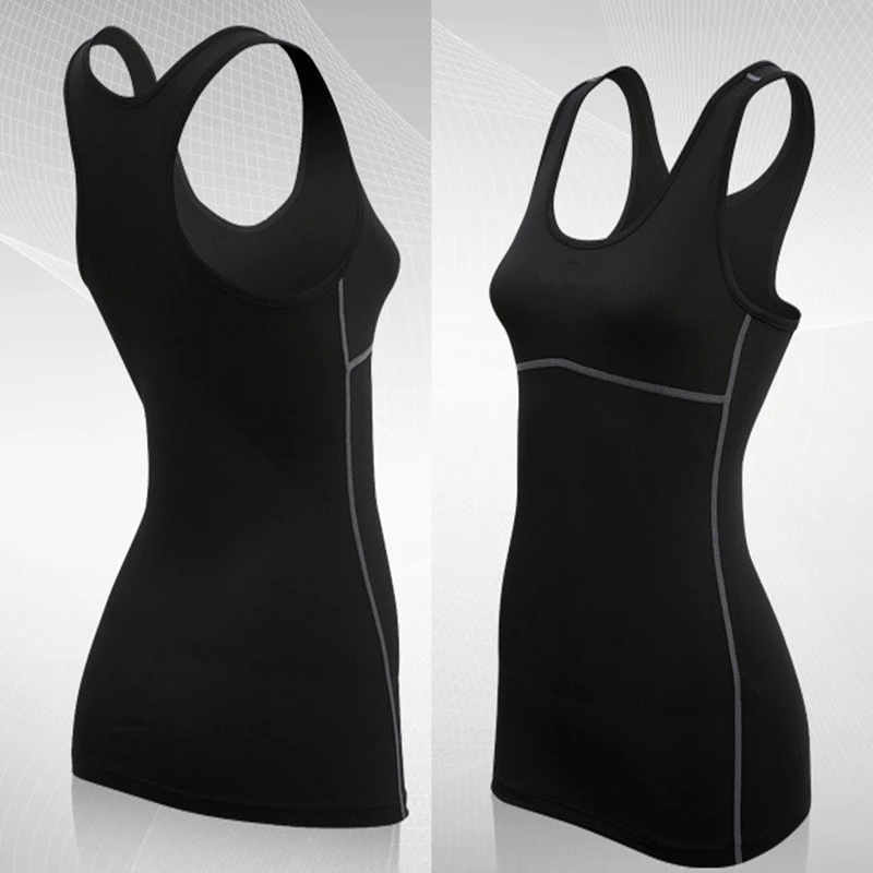 Hot Fitness Running Vest Women Slimming Tank Tops Yoga Ladies Gym Workout Stretch Shirts Tops|Рубашки для йоги| |