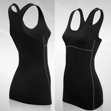 Hot Fitness Running Vest Women Slimming Tank Tops Yoga Ladies Gym Workout Stretch Shirts Tops|Рубашки для