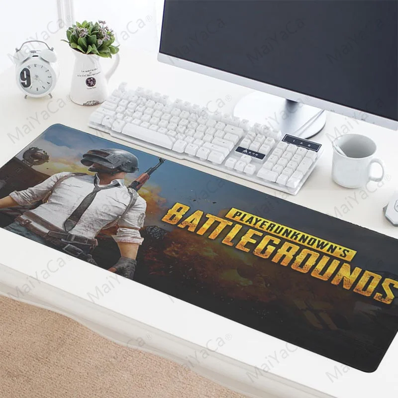 MaiYaCa Playerunknown's Battlegrounds скоростной большой игровой коврик для мыши Pubg, резиновый коврик для мыши, игровой коврик для настольного компьютера