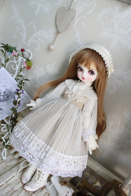 1/4 1/6 тонкая Одежда для куклы bjd платье для BJD SD Одежда для куклы платье лолиты