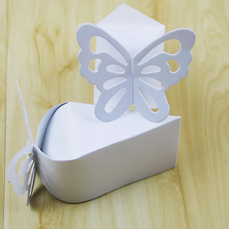 10 шт./компл. Любовь Бабочка вечерние свадебные кареты Baby Shower сувениры подарок коробка сладостей Лидер продаж