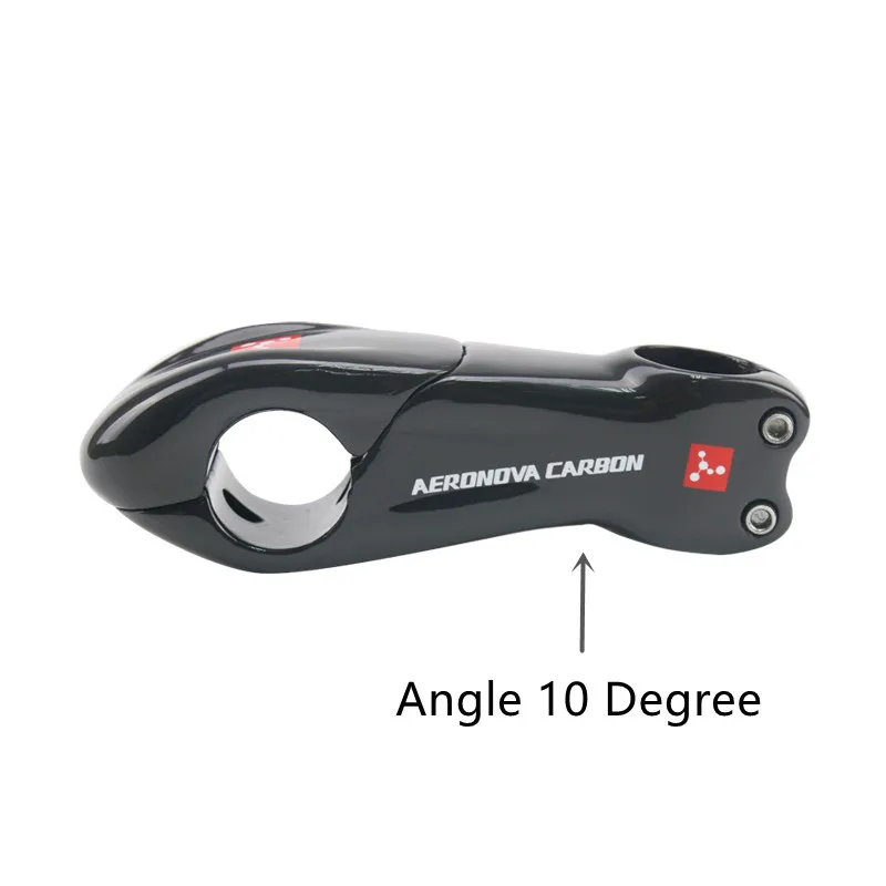 AERONOVA Carbon Fiber MTB Stem 10 Degree Bike UD Glossy/Matte Road/Mountain Bicycle 31.8*90/100/110mm |
