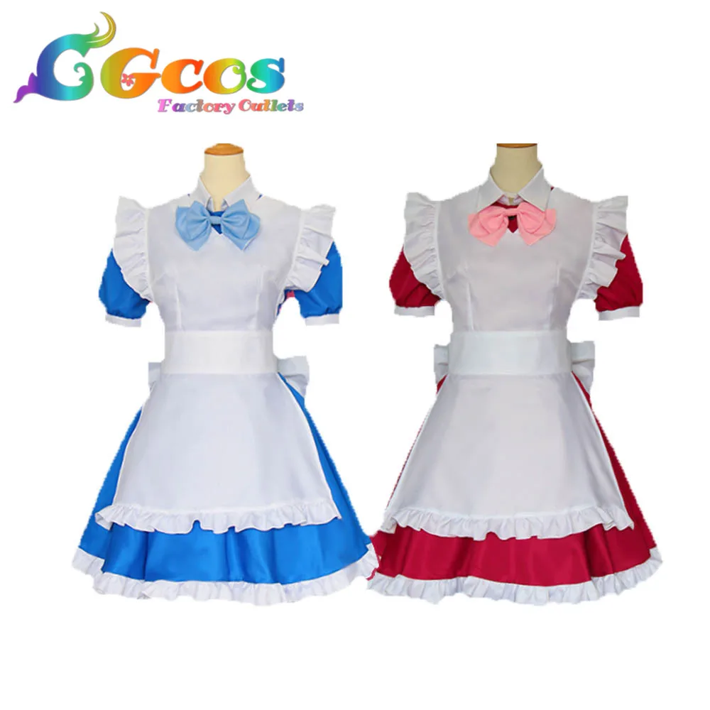 CGCOS Бесплатная доставка костюм для косплея Алиса или Rise Airi Униформа платье
