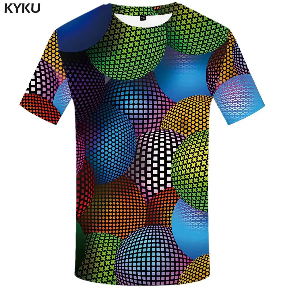 3d t shirt 13 KYKU Tiger Футболка мужская 3d футболка Забавные футболки черная футболка в стиле панк-рок одежда Аниме король готика мужская одежда s - Цвет: 3d t shirt 13