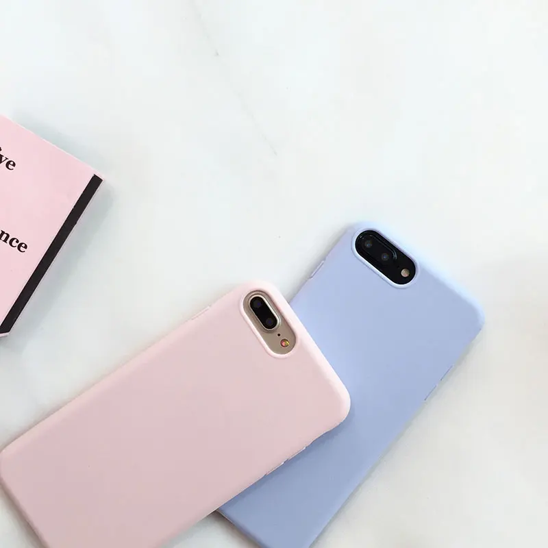 Boucho Роскошные Яркие цвета синий розовый чехол для iphone 5 5S SE 6 6s 7 8 Plus силиконовые
