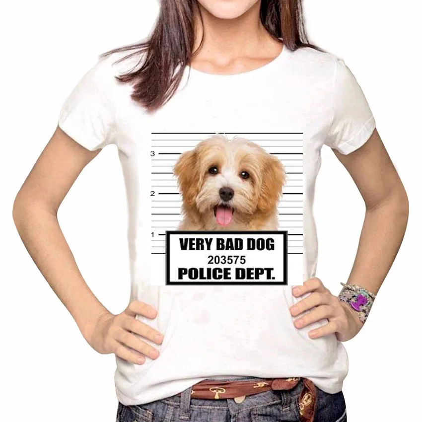 Topjini Новая мода 2019 Лето Bad Dog Cat печати для женщин футболка лошадь с крыльями Printting