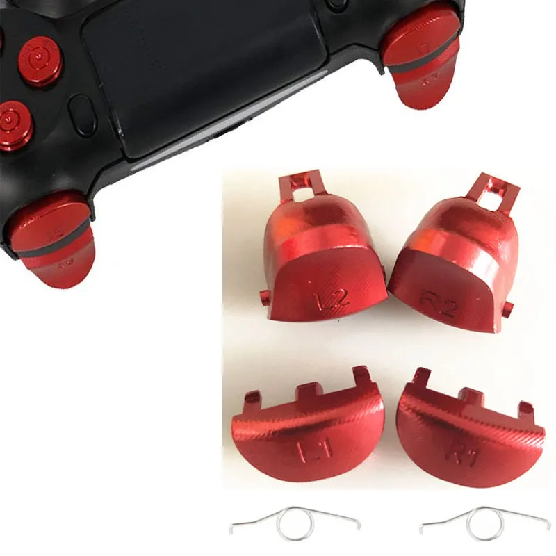 

Сменная Кнопка триггера для контроллера Playstation 4 Pro / PS4 Slim JDS 040 JDM 040 (Gen 2) L1 L2 R1 R2 из алюминиевого сплава