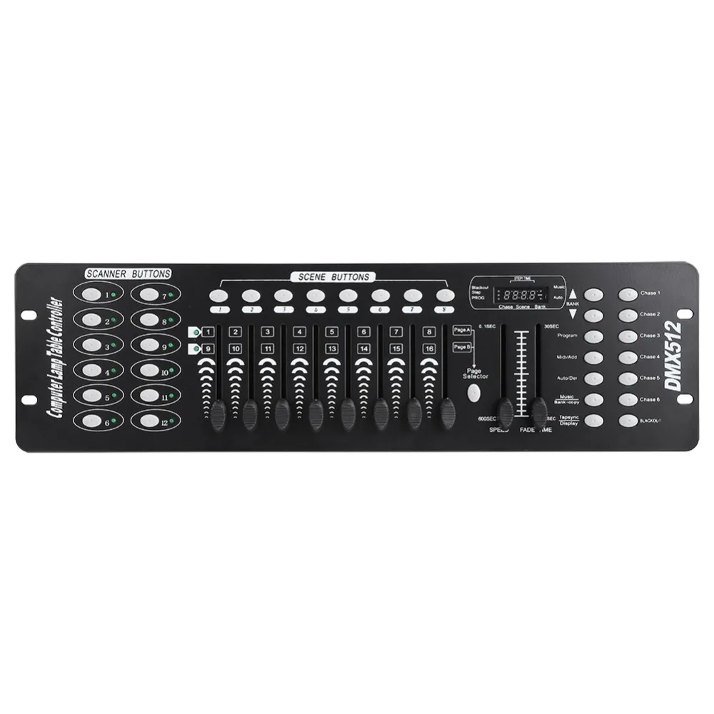 ZQ-PJ58 192 DMX512 Каналы контроллер освесветильник сцены используется для школьных