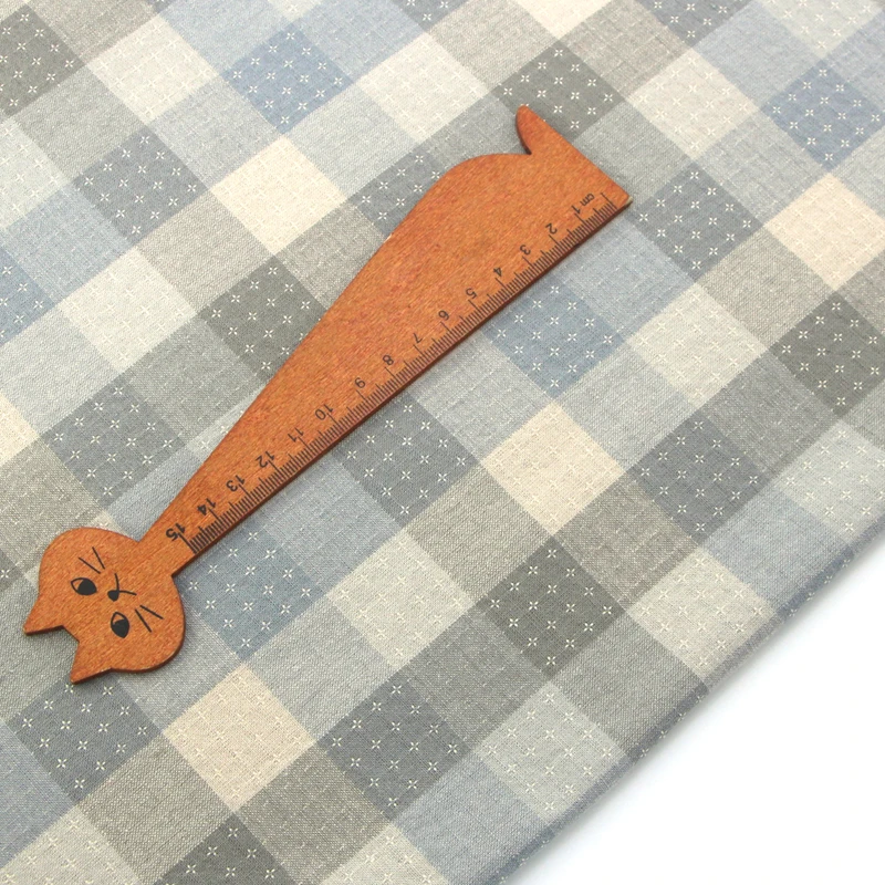 50x150cm Polychromatic The Cheapest Japanese First Dye Washed Fabric Stitching Dol DIY Plaid Cotton Doll Cloth D30 | Дом и сад