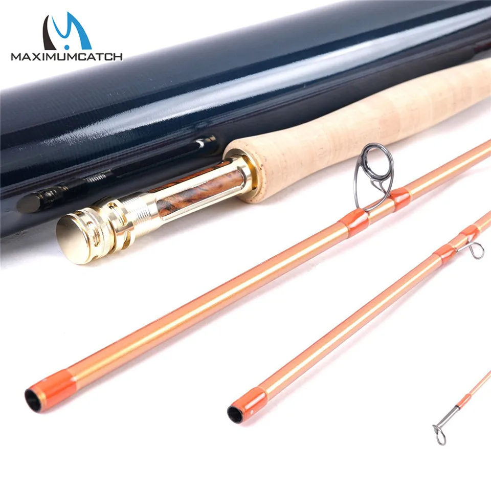 Maximumcatch Skyhigh Gold 9FT 5/6/8WT IM12 японская карбоновая удочка для ловли нахлыстом 4 шт. наполовину хорошо быстро действующая удочка