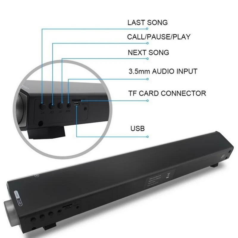 Портативный Беспроводной Bluetooth Колонки High Fidelity Динамик настоящее качество звука