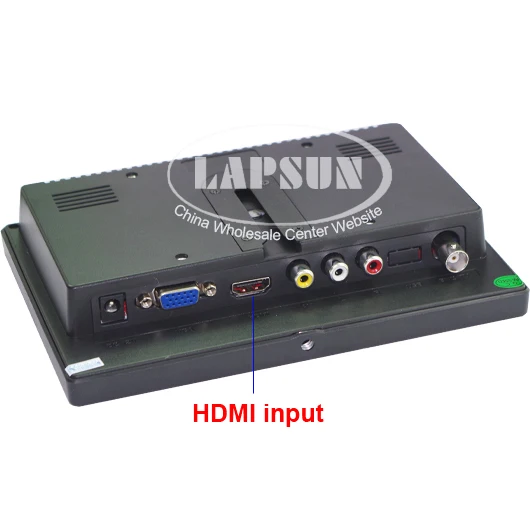 Портативный цветной IPS монитор 8 дюймов HDMI VGA BNC AV вход 1024x768|camera vga|display tftdisplay 1024 |