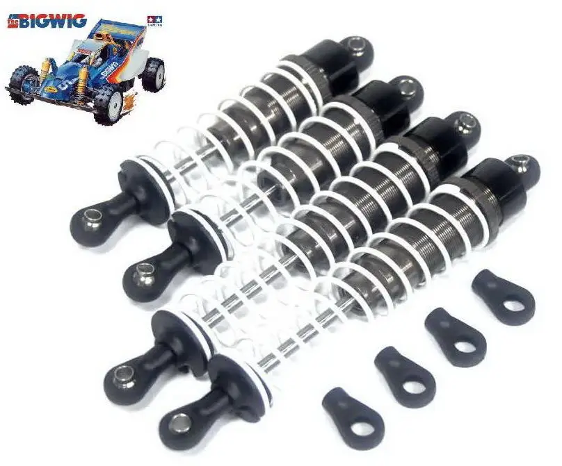 Алюминиевые масляные удары/амортизаторы для TAMIYA 1/10 Багги BIGWIG 4 шт.|shock damper|damper