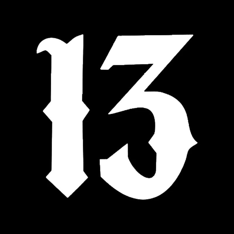 Виниловые наклейки для автомобиля 10 2*10 6 см художественный шрифт 13 модные