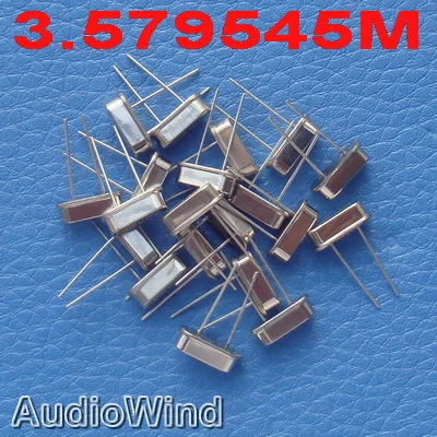 

( 200 pcs/lot ) 3.579545MHz, 3.579545 MHz Quartz Crystal Resonator.
