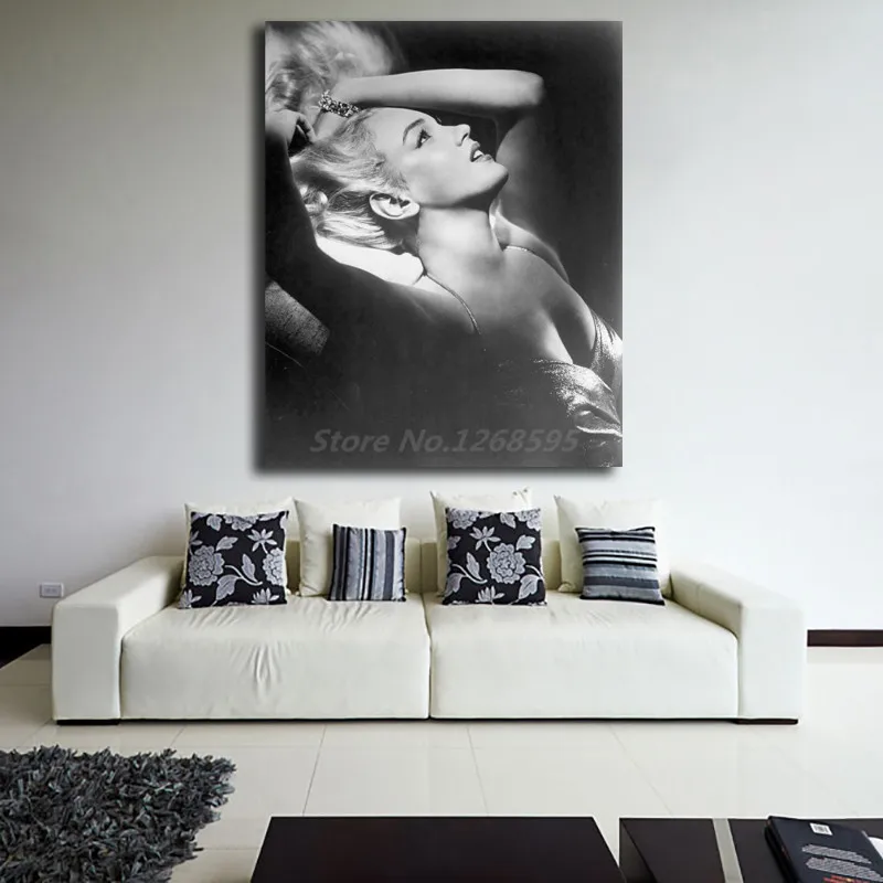 Marilyns Monroes HD настенные художественные Холст Плакаты печать картины работы для