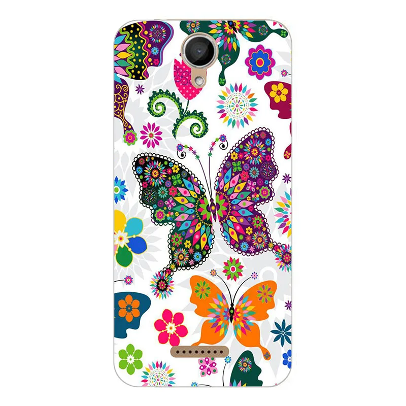 J66 Для Coque Wiko U Feel Lite чехол роскошный Мультфильм ТПУ чехол для fundas Wiko ufeel Lite мягкий силиконовый защитный чехол для телефона - Цвет: J66