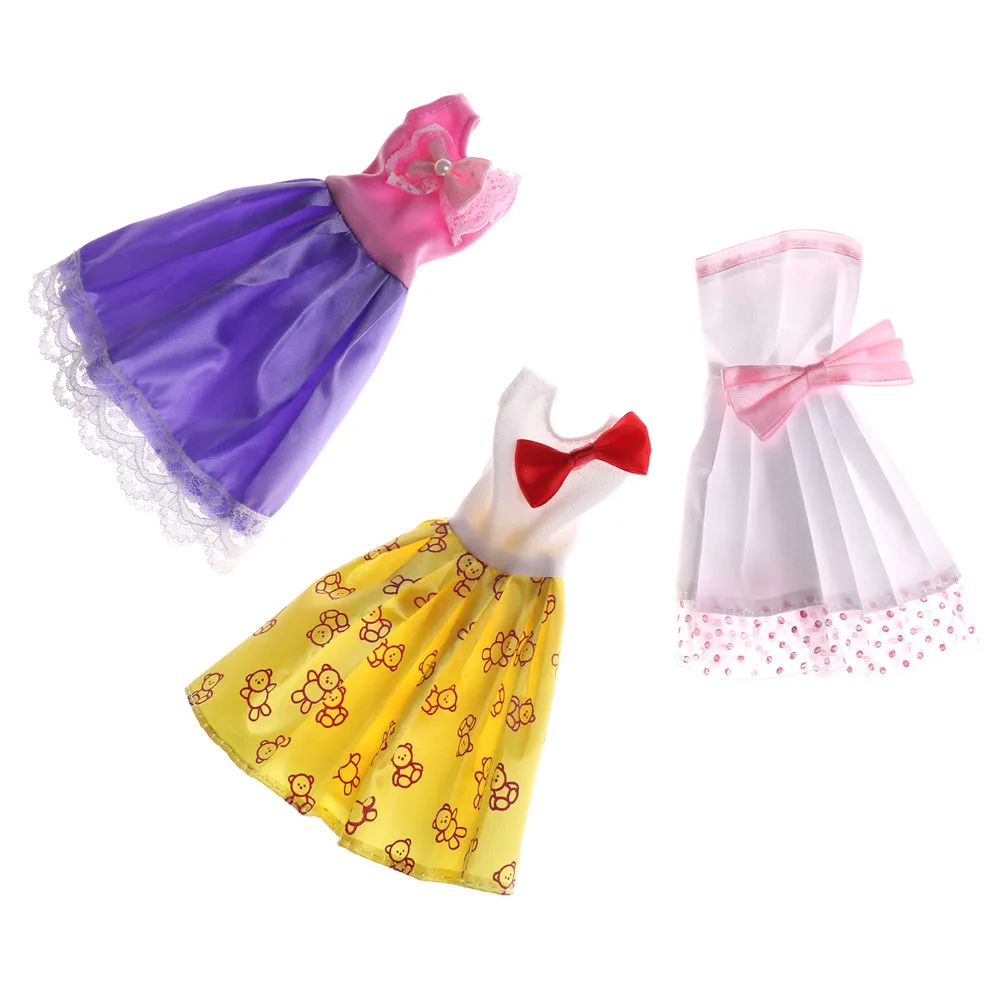 1 комплект красивая модная одежда ручной работы Повседневное платье для