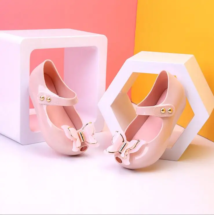 Style 38 Новые сандалии для маленьких девочек; нескользящая обувь с трехмерным бантом на мягкой подошве; детская обувь; пляжная обувь; детская обувь для отдыха - Цвет: Style 38