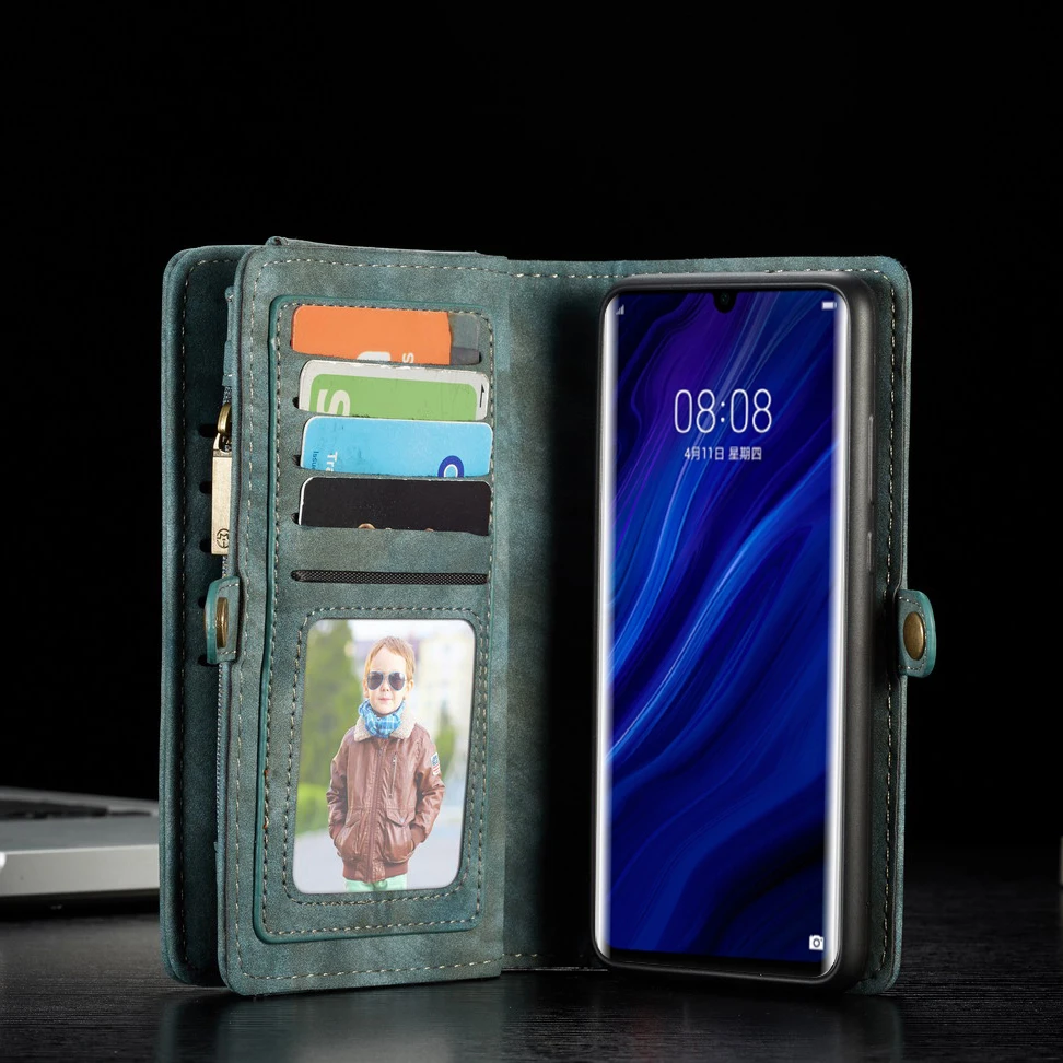 For Huawei P30/ P30 Pro Lite flip Luxury PU Leather Wallet On Cover Phone Bag Case for Coque P20 Mate 20 | Мобильные телефоны и
