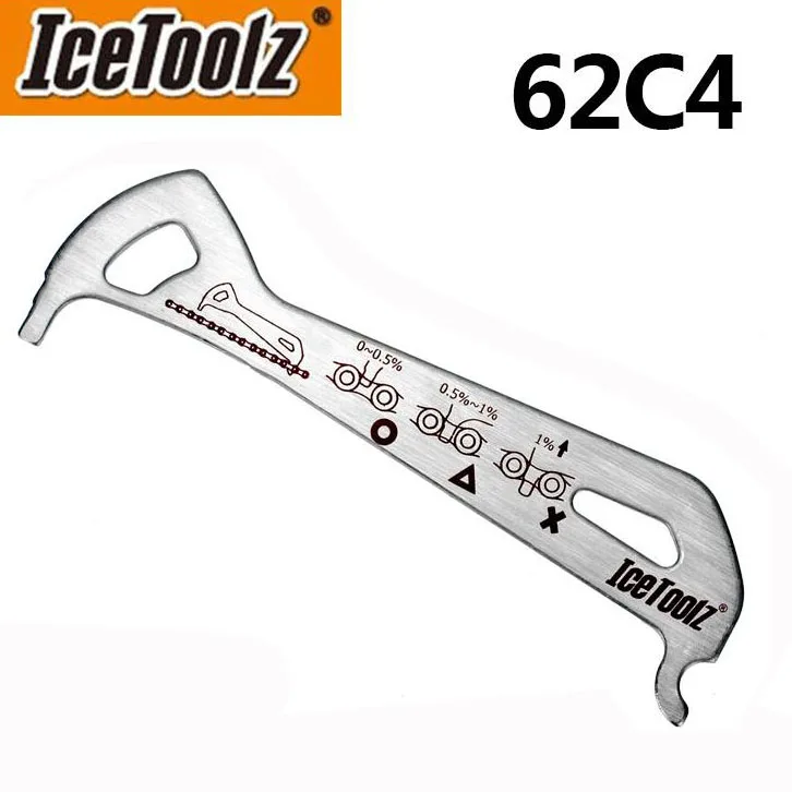 Инструмент для проверки цепи Icetoolz 62C4 из нержавеющей стали Go/No-go ремонта горных
