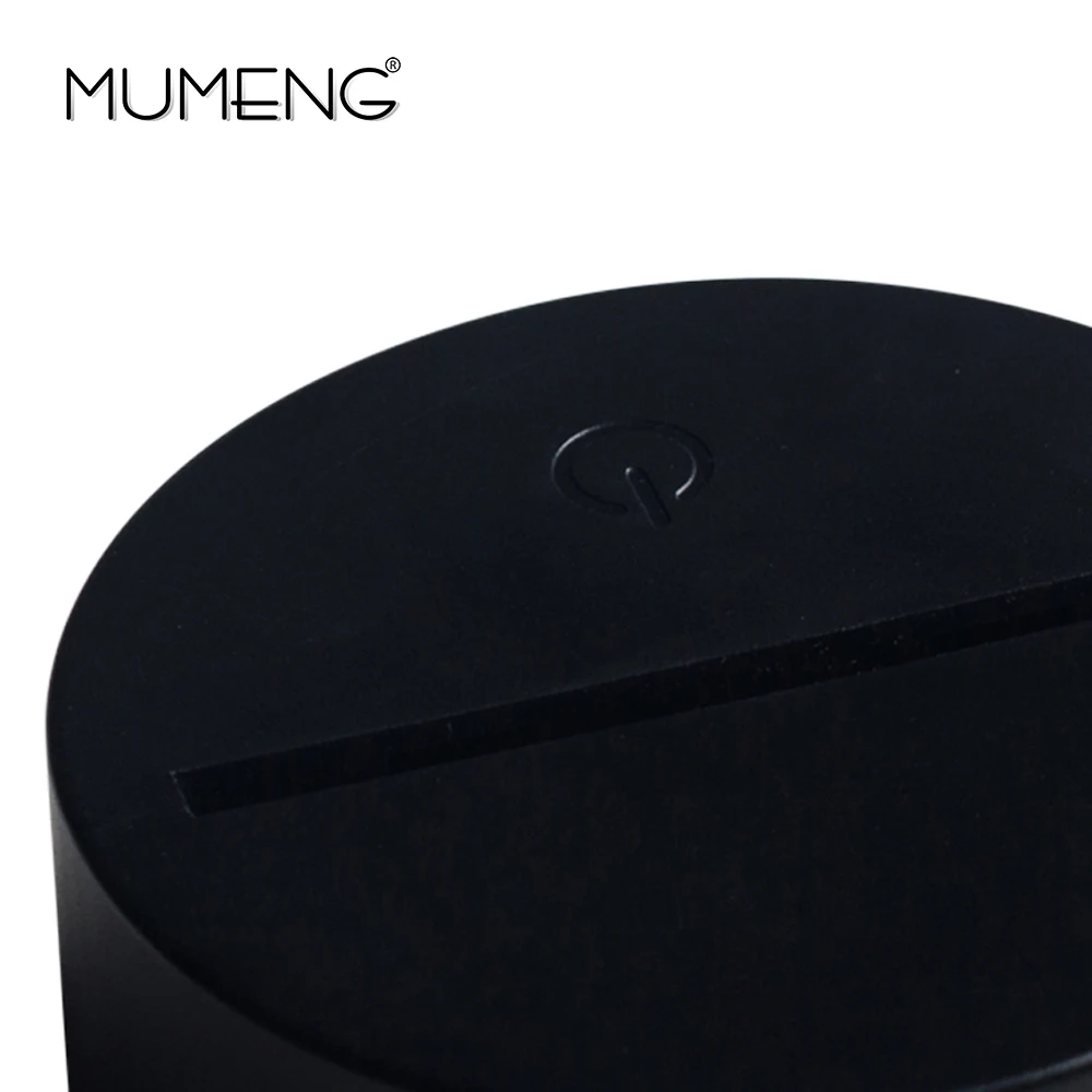 MUMENG Modern Intelligent Vessel Shape 3D Night Light LED Fashio Seven Color Lighting Gradient Colorful Desk Lamp Creative Gifts | Освещение