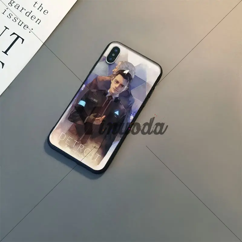 A9 Детройт стать человеком RK800 Коннор Новинка чехол для телефона Fundas чехол для Apple iPhone 8 7 6 6S Plus X XS MAX 5 5S SE XR чехол - Цвет: A9