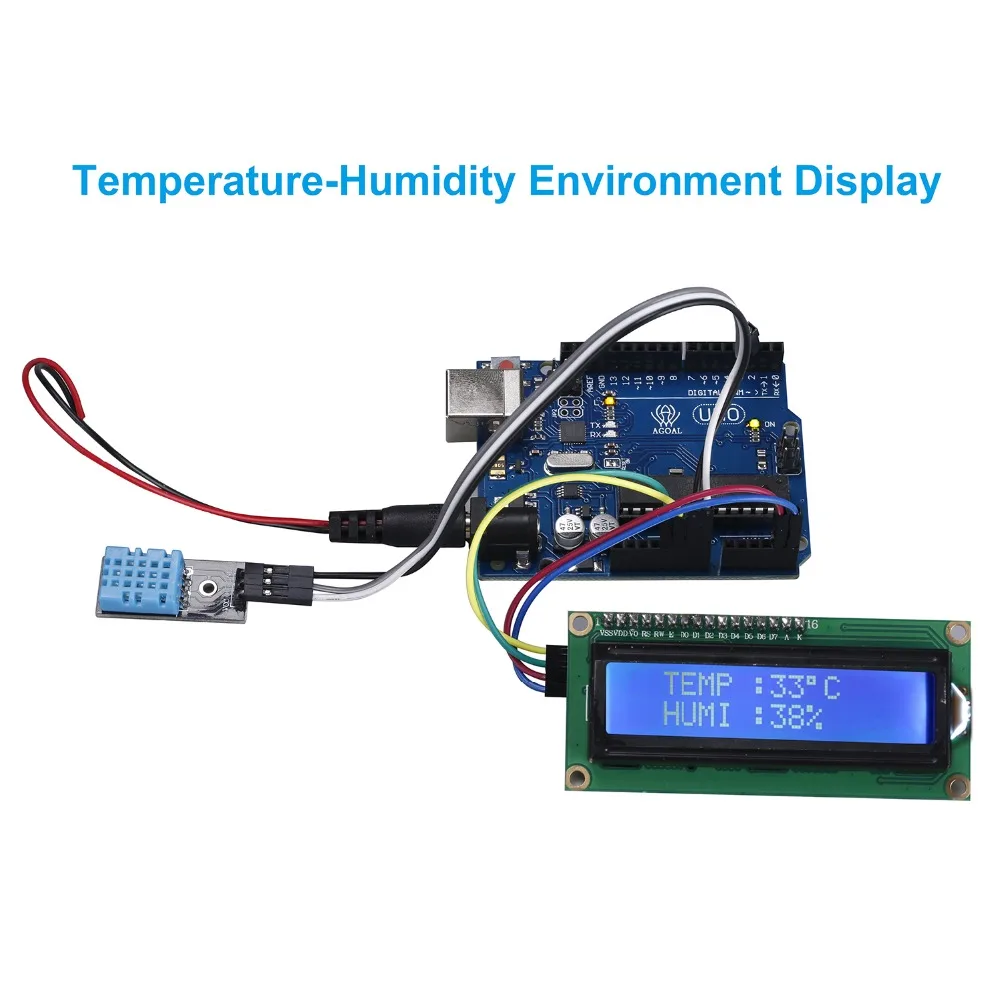 Макетная плата UNO R3 стартовый набор для Arduino с обучающим руководством комплект