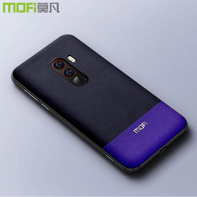 Чехол для xiaomi pocophone f1, Твердый чехол для задней панели Mofi, комбинированный контрастный чехол poco f1, чехол для xiaomi pocophone f1, чехол