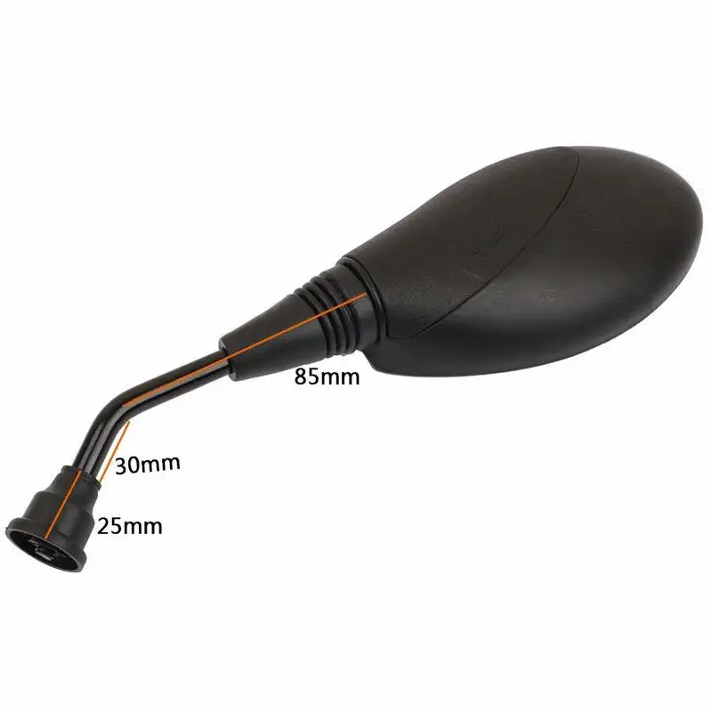 Universal Motorcycle Rearview Mirror 10mm Scooter Moped 50cc 125cc 150cc 250cc Rear view Mirrors 10mm(Pair) | Автомобили и